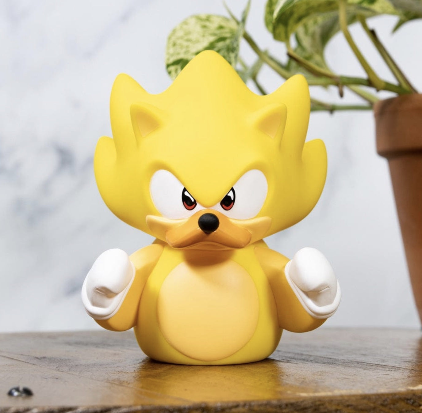 Sonic the Hedgehog - Super Sonic Rubber Duck - Boxed Edition