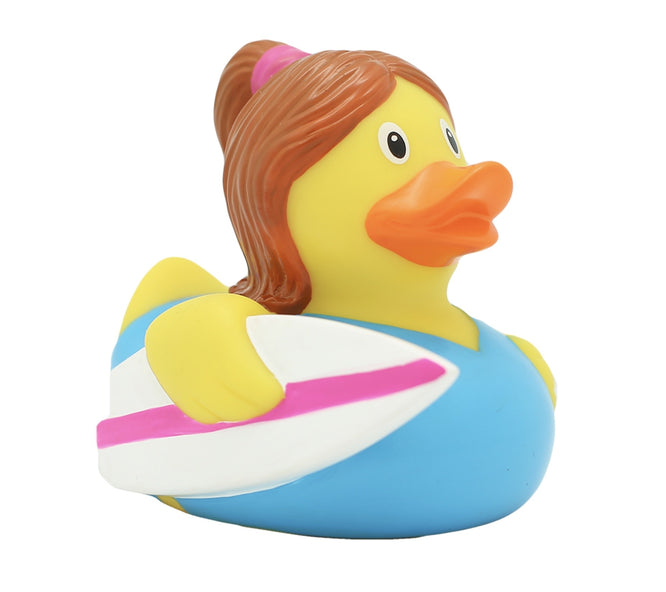 Surfer Girl Rubber Duck