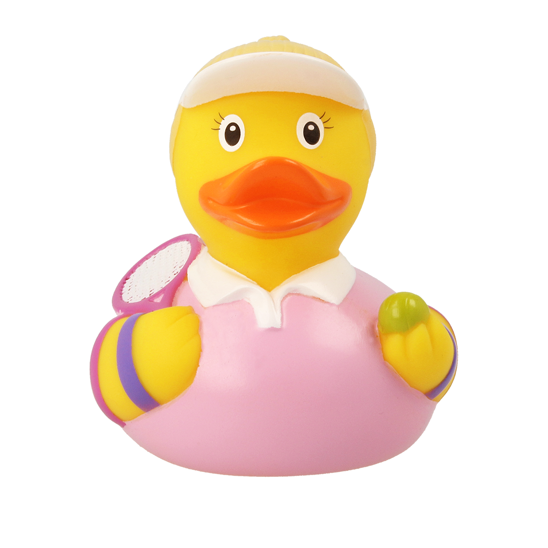 Tennis Player Female Rubber Duck