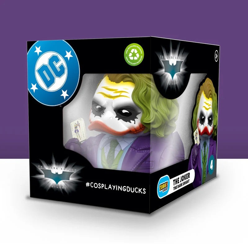 DC Comics Dark Knight Joker Rubber Duck- Boxed Edition