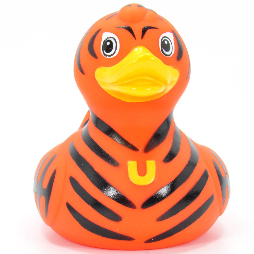 Wild Tiger Rubber Duck