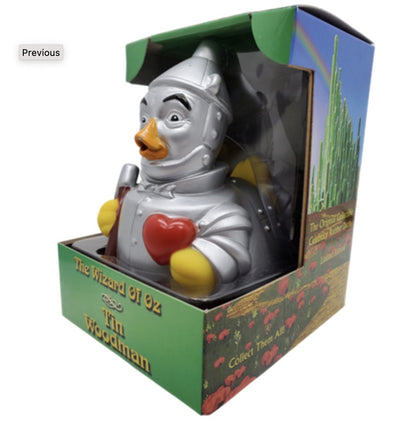 Wizard of Oz - The Tin Man Rubber Duck