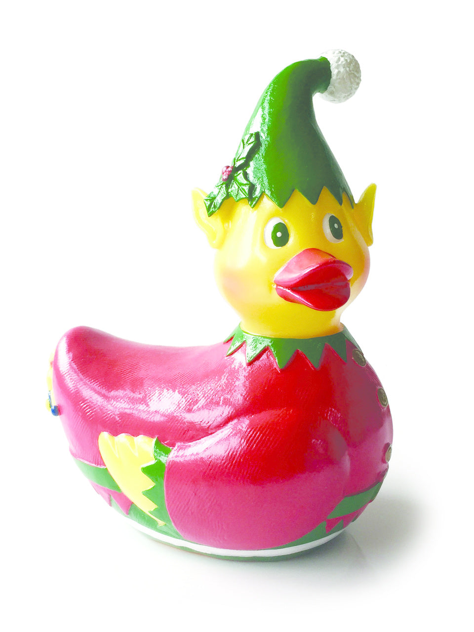Tinsel the Christmas Elf Rubber Duck