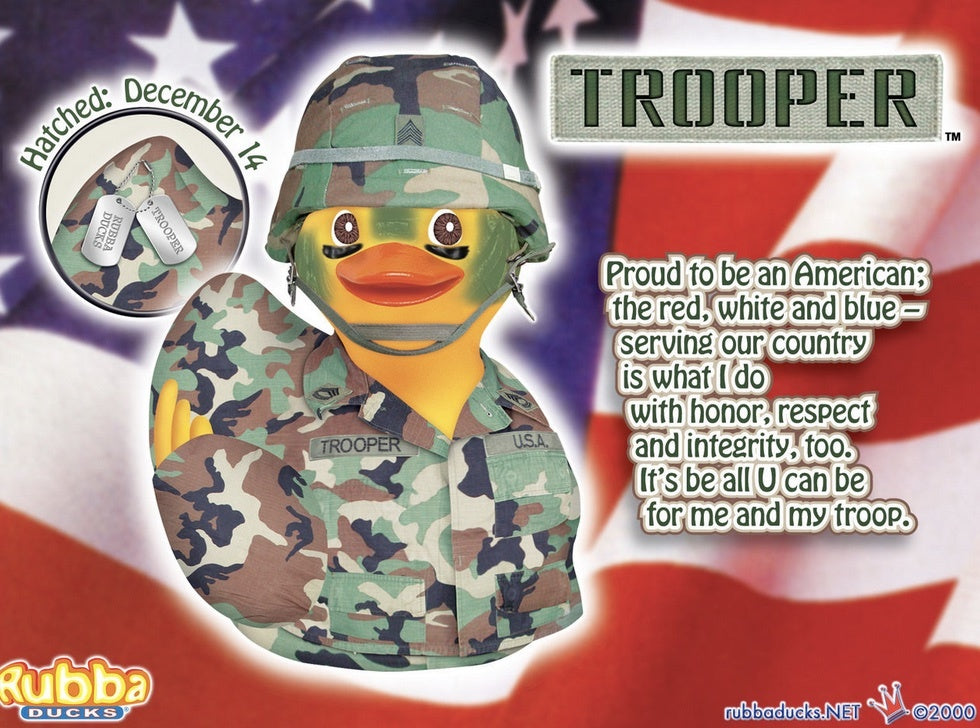 Trooper Rubber Duck