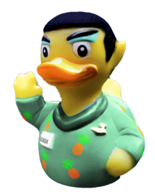 Tropical Squawk Rubber Duck