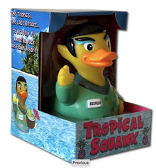 Tropical Squawk Rubber Duck