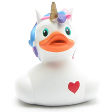 Unicorn Heart Rubber Duck