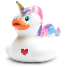 Unicorn Heart Rubber Duck