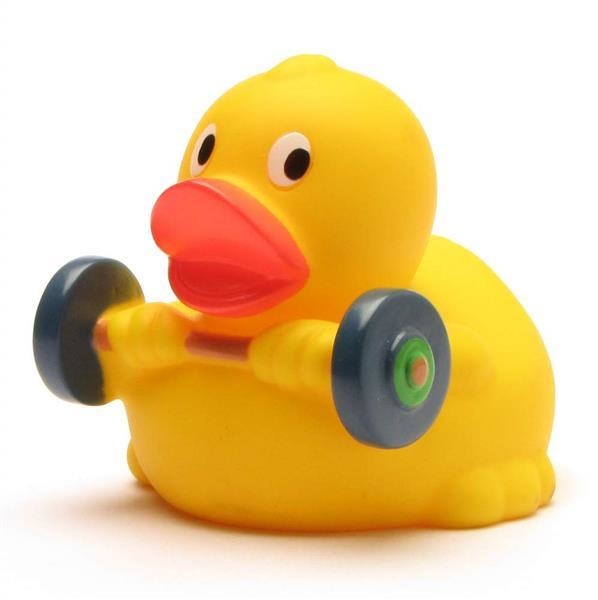 Weightlifter Rubber Duck