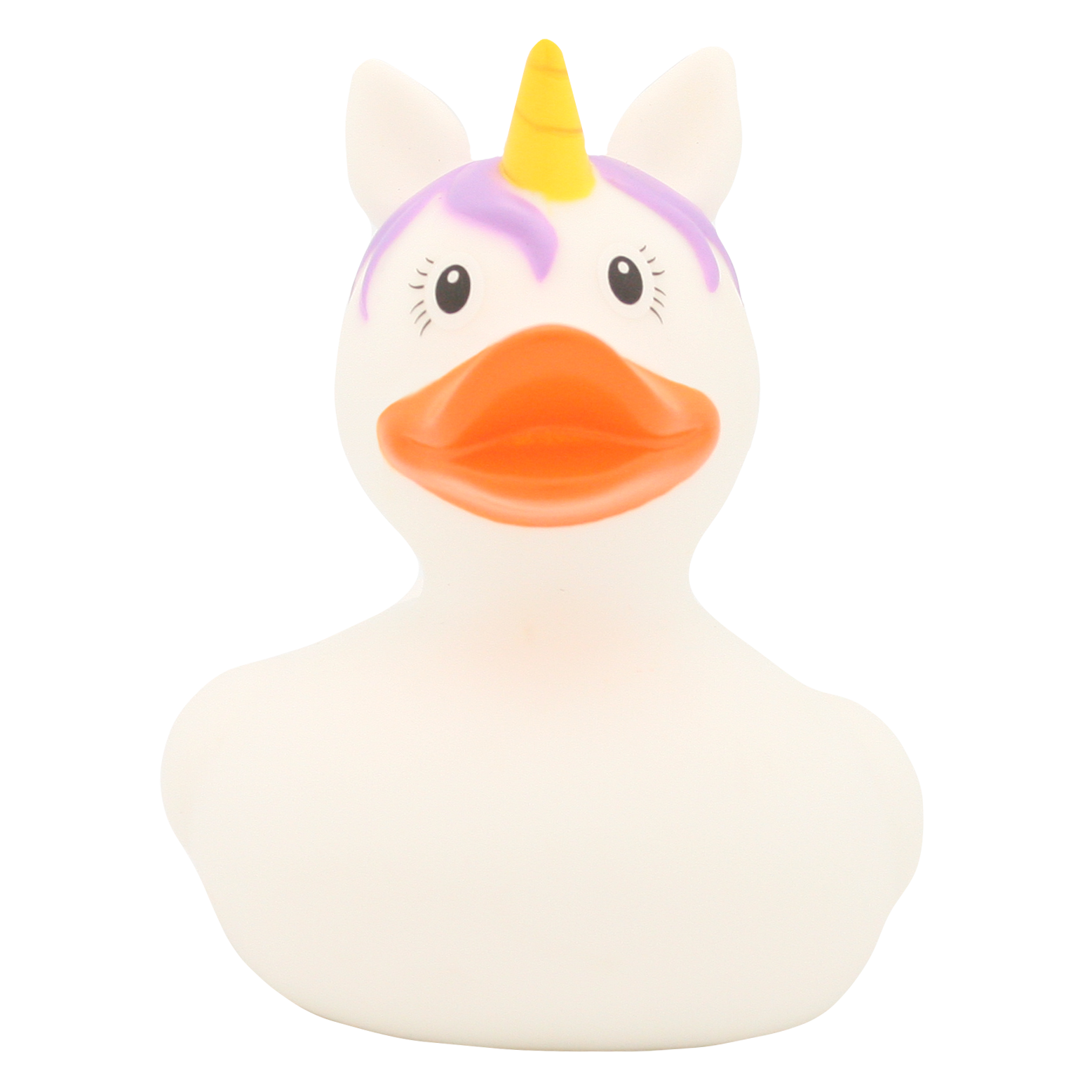 White Unicorn Rubber Duck