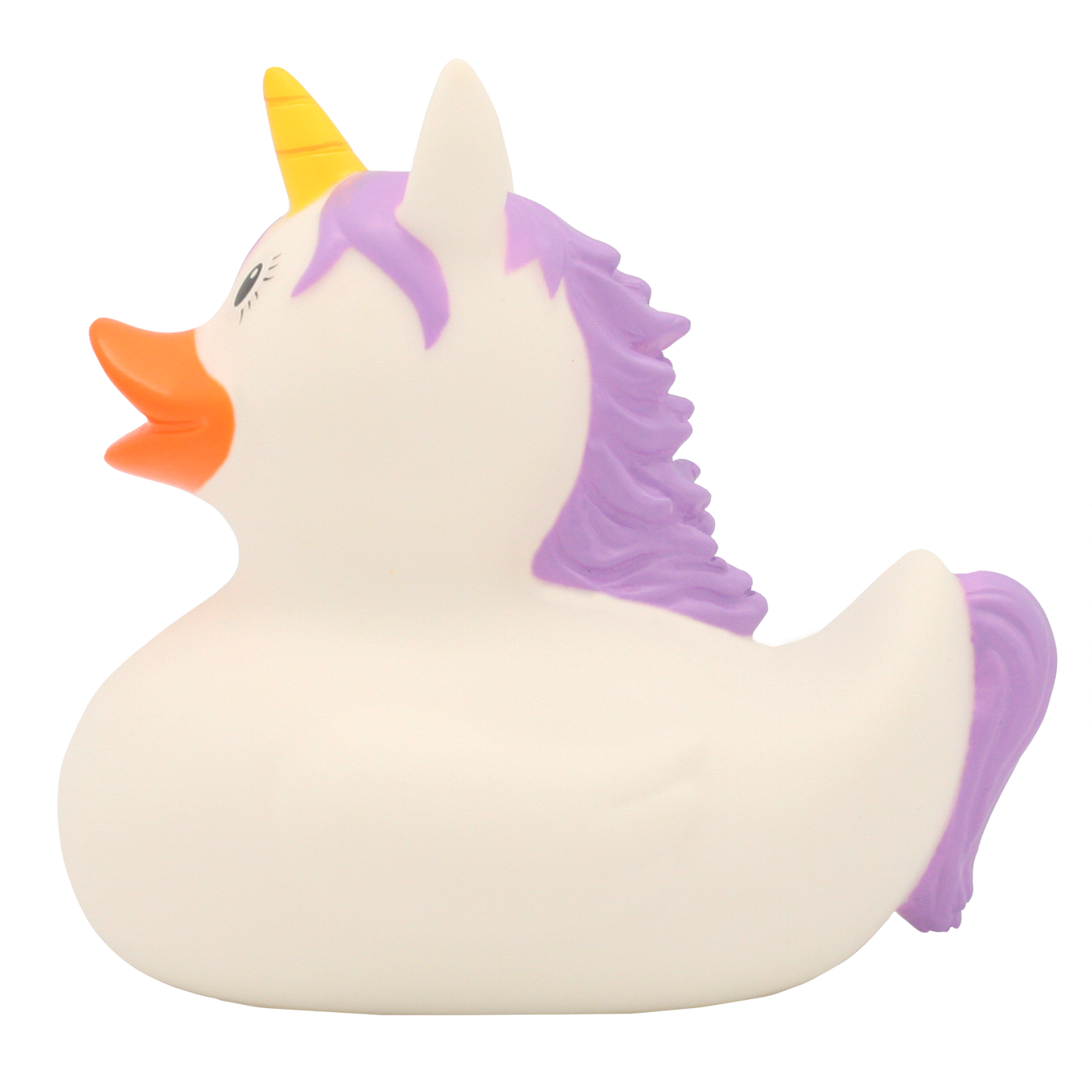 White Unicorn Rubber Duck