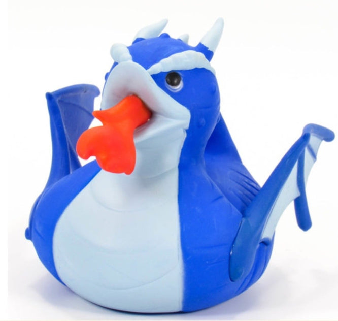 Blue Dragon Rubber Duck