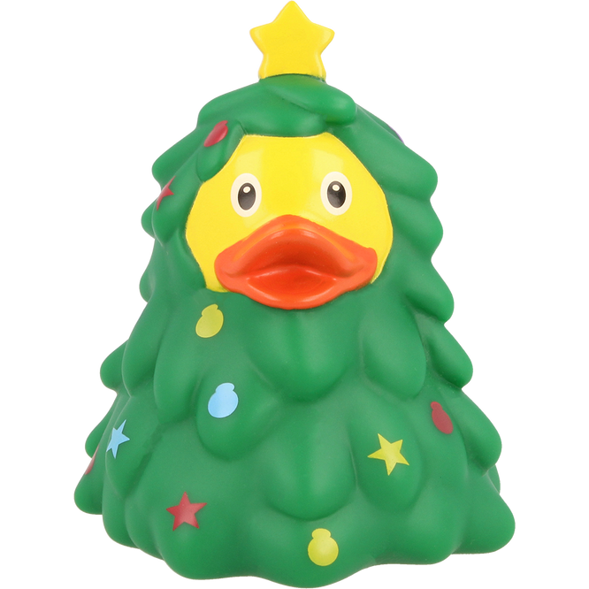 Christmas Tree Rubber Duck