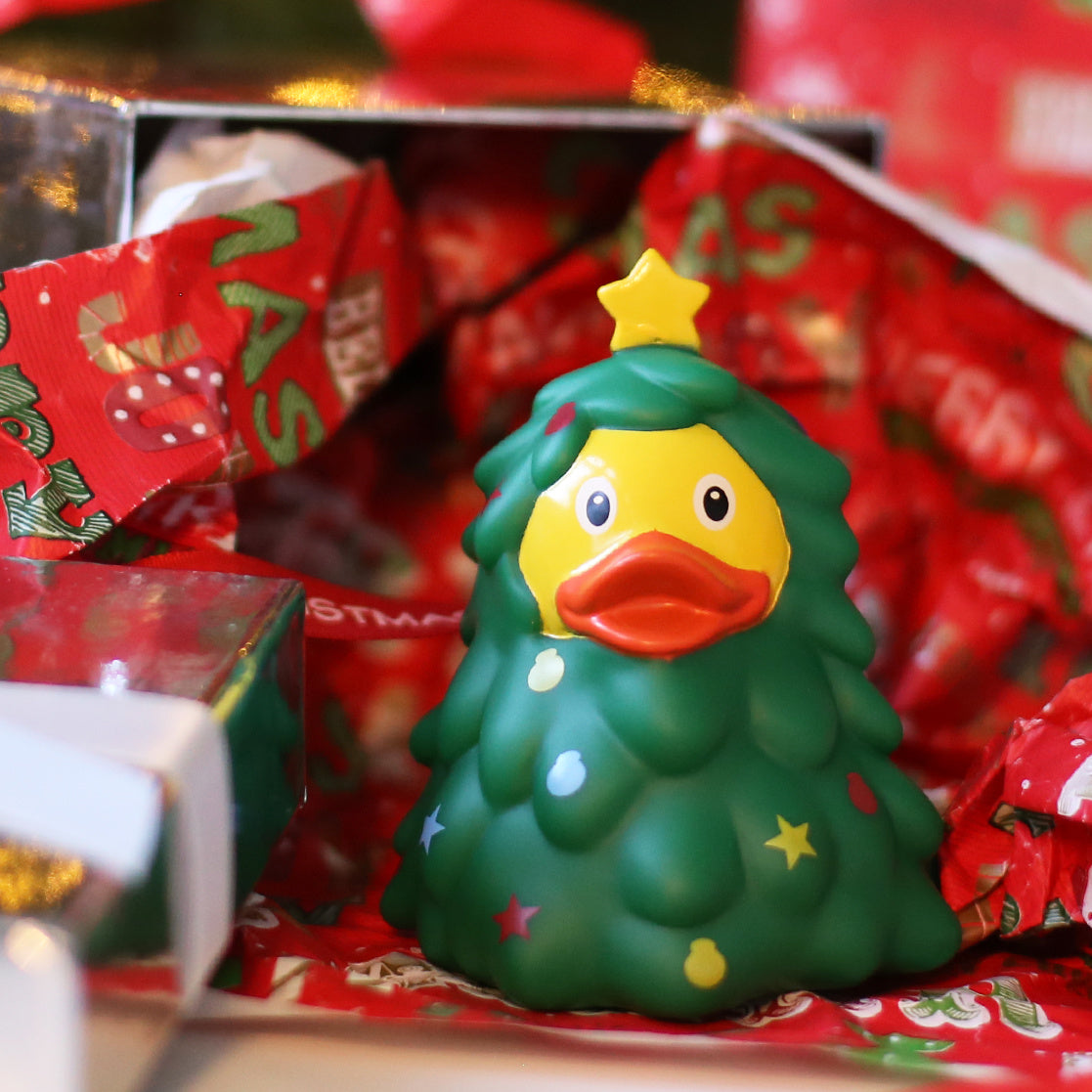 Christmas Tree Rubber Duck