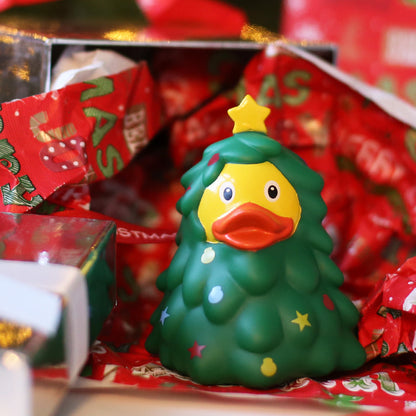Christmas Tree Rubber Duck