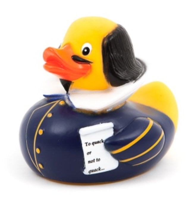 Shakespeare Rubber Duck