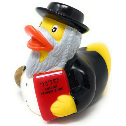 Rabbi Rubber Duck with Prayer Book